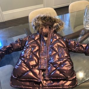 Appaman Sloan Puffer Coat in Plum 3T